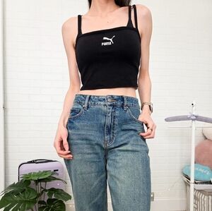 Puma Black Crop Tank